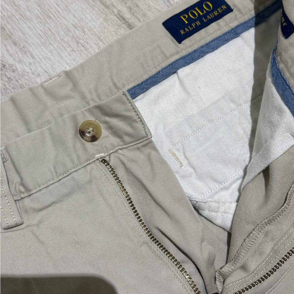Polo Ralph Lauren Men's Classic Tan Shorts size 30. Classic for 6 in shorts - Picture 3 of 7